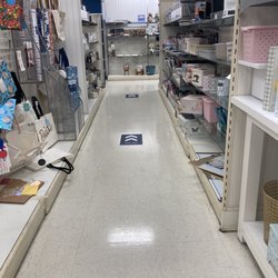 Marshalls - Direction markers in each aisle as well to reduce foot traffic