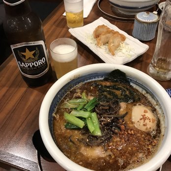 Wagaya - Gyoza, Wagoya Garlic Ramen & Sapporo Beer, need I say more - Ramen Near Me - Honolulu, Hawaii
