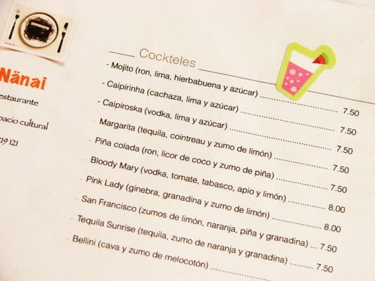 Menu photo 3 NANAI Madrid, M