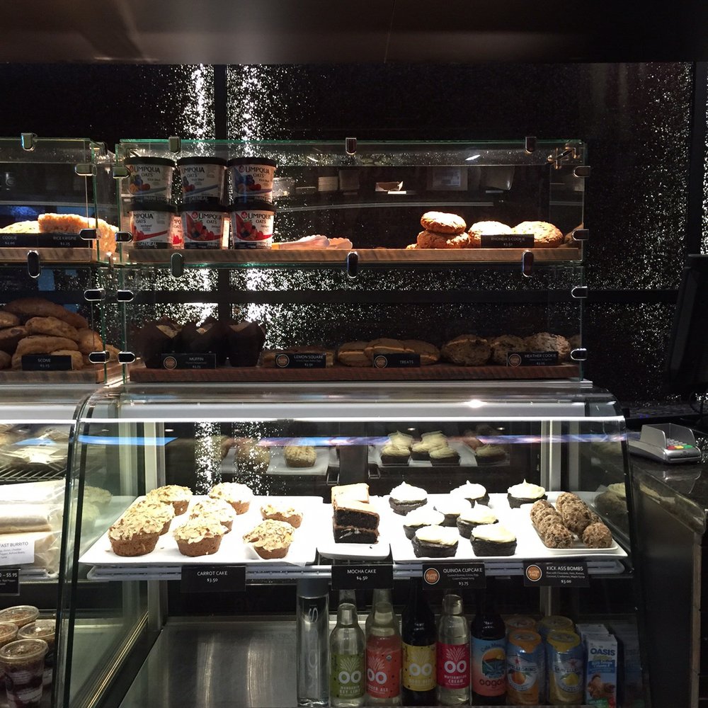 Kicking Horse Café - Baked goods case - Cafes Near Me - Invermere, British Columbia Kicking Horse Café - Baked goods case - Cafes Near Me - Invermere, British Columbia