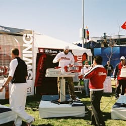 Racquet Medic - Wilson World Fastest Racquet Stringing Competition in Las Vegas.