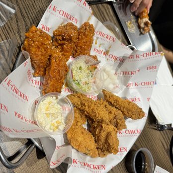 1981 K Chicken - Double fried crispy wings - Korean Near Me - Overland Park, Kansas