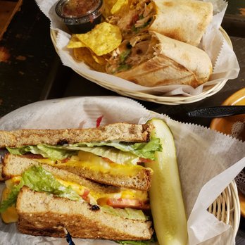 Aromas Coffeehouse & Cafe - Vegetarian melted cheese + Southwest chicken wrap - Coffee & Tea Near Me - Williamsburg, Virginia Aromas Coffeehouse & Cafe - Vegetarian melted cheese + Southwest chicken wrap - Coffee & Tea Near Me - Williamsburg, Virginia