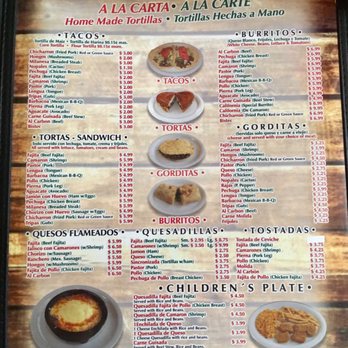 Taqueria de Jalisco - Menu 6 - Mexican Near Me - Houston, Texas Taqueria de Jalisco - Menu 6 - Mexican Near Me - Houston, Texas