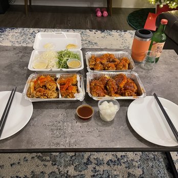 No.1 Plus Chicken - Fried Chicken Platter - Korean Near Me - Dallas, Texas No.1 Plus Chicken - Fried Chicken Platter - Korean Near Me - Dallas, Texas