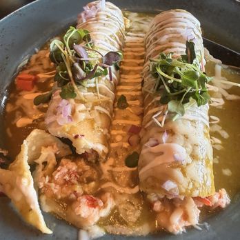 Javier's La Jolla - Enchiladas Pueblo - lobster - Mexican Near Me - San Diego, California Javier's La Jolla - Enchiladas Pueblo - lobster - Mexican Near Me - San Diego, California