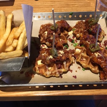 Chili's - Honey-Chipotle Chicken Crispers & Waffles - Tex-Mex Near Me - Layton, Utah