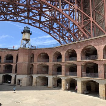 Fort Point - 06.29.19 built to defend San Francisco Bay against hostile warships - Landmarks & Historical Buildings Near Me - San Francisco, California