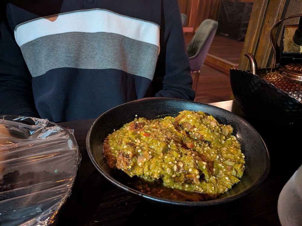 Food from Kabarna’s Grill & Galleria