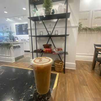 The Grounds Coffeehouse - Cold brew with oat milk and - Coffee & Tea Near Me - Stafford, Virginia The Grounds Coffeehouse - Cold brew with oat milk and - Coffee & Tea Near Me - Stafford, Virginia