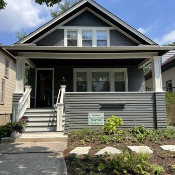 Thomas Restoration Painting - Bungalow revised - Painters Near Me - Oak Park, Illinois Thomas Restoration Painting - Bungalow revised - Painters Near Me - Oak Park, Illinois