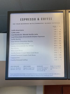 Menu photo 3 Starbucks Aiea, HI