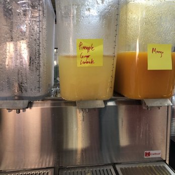 Hoyo's Kitchen - Mango and pineapple ginger lemonade - African Near Me - Columbus, Ohio Hoyo's Kitchen - Mango and pineapple ginger lemonade - African Near Me - Columbus, Ohio
