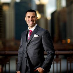 Zeglio Custom Clothiers - Zeglio custom tailored 3-piece suit.  Photo by Kevin Weinstein