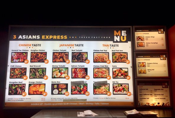 Menu photo 2 3 Asians Express Mississauga, ON Menu photo 2 3 Asians Express Mississauga, ON