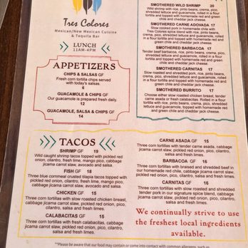 Tres Colores - Mexican Near Me - Santa Fe, New Mexico Tres Colores - Mexican Near Me - Santa Fe, New Mexico