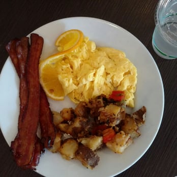Beach Plum Kitchen - Kids eggs plus bacon - New American Near Me - Carlsbad, California Beach Plum Kitchen - Kids eggs plus bacon - New American Near Me - Carlsbad, California