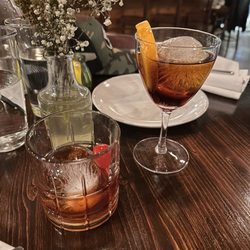 Convivio - Bourbon drink and vermouth