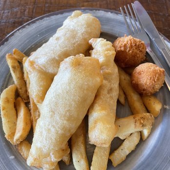 Pisgah Fish Camp - Tasteless undercooked fish and soggy cold fries - Seafood Near Me - Pisgah Forest, North Carolina Pisgah Fish Camp - Tasteless undercooked fish and soggy cold fries - Seafood Near Me - Pisgah Forest, North Carolina