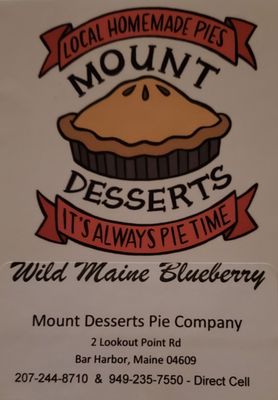 Mount Desserts, Homemade Pies by null