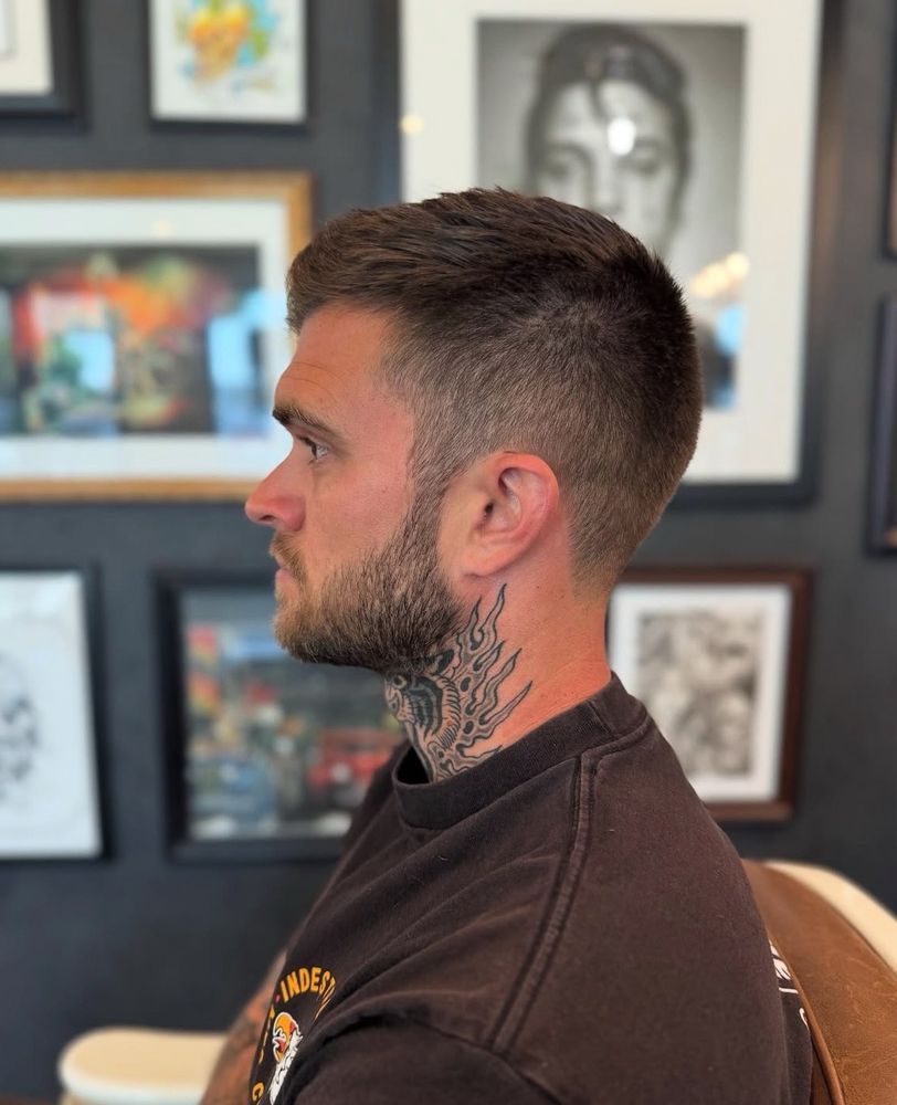 True Love Barbershop Logo