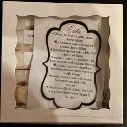CAKE - Cake sample box