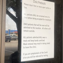 Cove Medical Clinic - Clinic protocols or rules