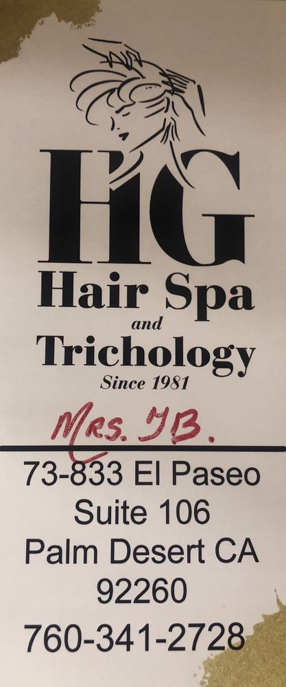 HG Hair Spa & Trichology Logo