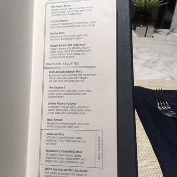 United Polaris Lounge - Cocktail menu - Airport Lounges Near Me - Chicago, Illinois United Polaris Lounge - Cocktail menu - Airport Lounges Near Me - Chicago, Illinois