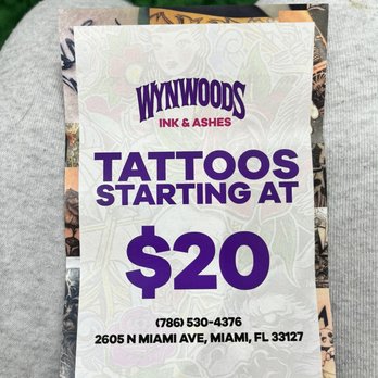 Wynwoods Ink & Ashes - Tattoo Near Me - Miami, Florida Wynwoods Ink & Ashes - Tattoo Near Me - Miami, Florida