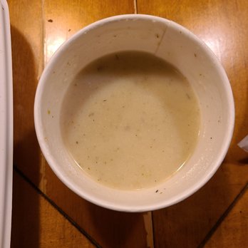 Soule Domain - 1/3 - 1/2 filled bowls of unpleasant soup - New American Near Me - Kings Beach, California