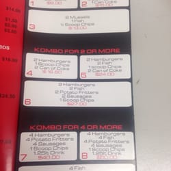 That Kiwi Place - Menu combos