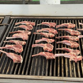 Pasadena Greek Festival - Grilling lamb chops - Festivals Near Me - Pasadena, California