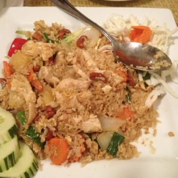 Baan Thai Sala Thai - Pineapple fried rice - Thai Near Me - Covington, Louisiana Baan Thai Sala Thai - Pineapple fried rice - Thai Near Me - Covington, Louisiana