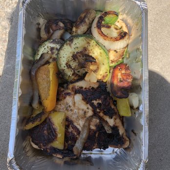 My Other Kitchen - Side of grilled chicken and side of grilled veggies, in one box - Greek Near Me - Belmont, Massachusetts My Other Kitchen - Side of grilled chicken and side of grilled veggies, in one box - Greek Near Me - Belmont, Massachusetts