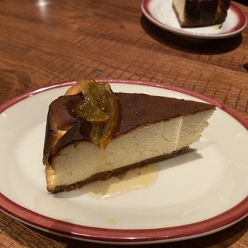Vallata - Ricotta cheesecake with candied orange - Italian Near Me - New York, New York