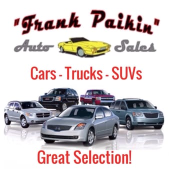 Frank Paikin Auto - Frank Paikin Auto is a friendly, convenient place to buy your next Car, Truck or SUV! Family owned! 100% credit approval! - Car Dealers Near Me - Glenside, Pennsylvania Frank Paikin Auto - Frank Paikin Auto is a friendly, convenient place to buy your next Car, Truck or SUV! Family owned! 100% credit approval! - Car Dealers Near Me - Glenside, Pennsylvania