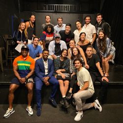 Z/A Studio - Los Angeles - Group photo with one of our amazing teachers Rob on his birthday!