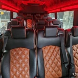 Hamptons Leisure Limo - Sprinter Van Interior