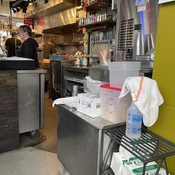 Ox Burger - Food prep - Burgers Near Me - Seattle, Washington Ox Burger - Food prep - Burgers Near Me - Seattle, Washington