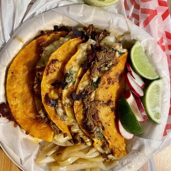 TacOrtiz - 3 Quesabirria w/ grilled onions & consume - Food Trucks Near Me - Seattle, Washington TacOrtiz - 3 Quesabirria w/ grilled onions & consume - Food Trucks Near Me - Seattle, Washington