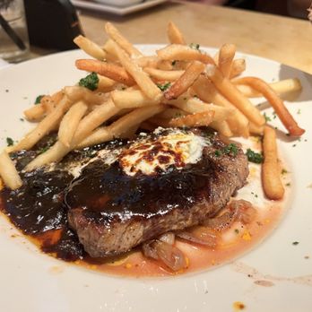 The Cheesecake Factory - Steak Frites* ** cooked medium well - Desserts Near Me - Brandon, Florida The Cheesecake Factory - Steak Frites* ** cooked medium well - Desserts Near Me - Brandon, Florida