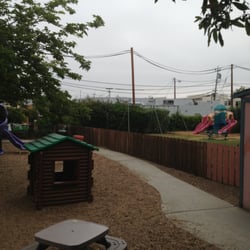 Children's Place - Part of the play yard outside