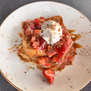 First Watch - Strawberry Tres Leches French Toast - Breakfast & Brunch Near Me - Doral, Florida