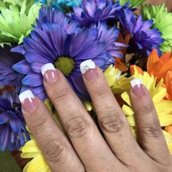 All About the Pretty - Beautiful job on pink and white set with a beautiful 3D bow!!