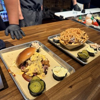 Smokey Beards - The Pulled Brisket Sandwich and Outlaw Brisket Fries - Barbeque Near Me - Fort Worth, Texas Smokey Beards - The Pulled Brisket Sandwich and Outlaw Brisket Fries - Barbeque Near Me - Fort Worth, Texas