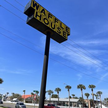 Waffle House - Iconic sign. - Diners Near Me - Jacksonville Beach, Florida Waffle House - Iconic sign. - Diners Near Me - Jacksonville Beach, Florida