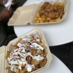 Randolph Beer - Nachos and Chicken Tendies