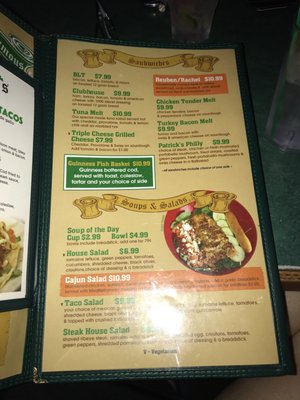 Menu photo 5 Patrick's on Third Saint Peter, MN