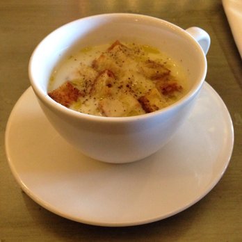Forbidden Root - Vegan Cauliflower soup $5 at lunch - Brewpubs Near Me - Chicago, Illinois